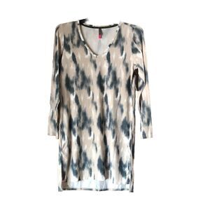 NWT Vince Camuto Livi Sleepshirt Streaks Printed - L